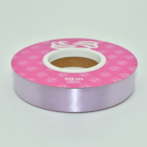[00040LIL] CINTA PARA MOÑO LISA 20MMX50MTS LILA
