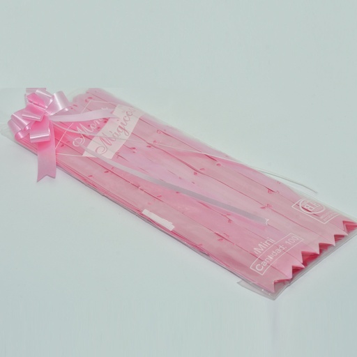 [00051ROS] MOÑOS MAGICOS N°25 X100 ROSA