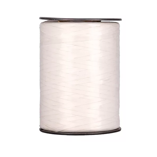 [00047BLA] CINTA PARA MOÑO LISA BOBINA 10MMX200MTS BLANCO
