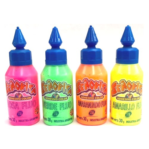 [11107 23] PEGAMENTO STACOLA COLOR 30G X12 FLUO