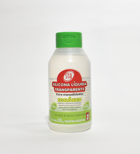 [205-03] SILICONA LIQUIDA STA TRANSPARENTE 250g