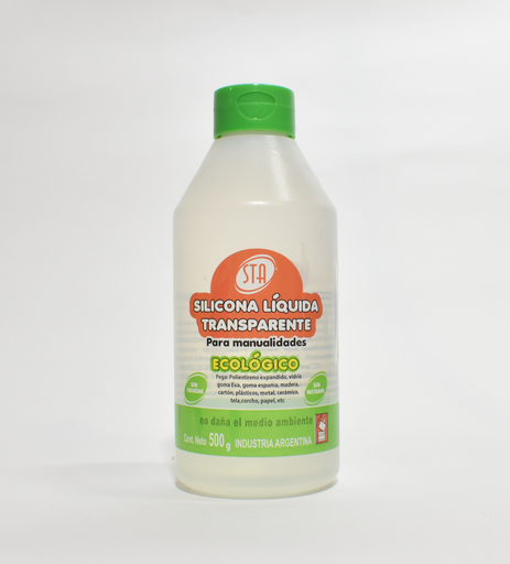 [205-04] SILICONA LIQUIDA STA TRANSPARENTE 500g