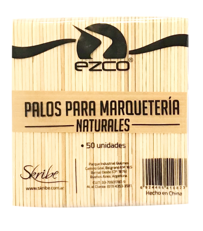 [402200] PALITOS DE HELADO EZCO NATURAL X50