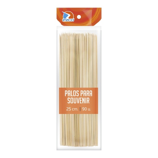 [402203] PALITOS DE BROCHETE SOUVENIR 25CM X50