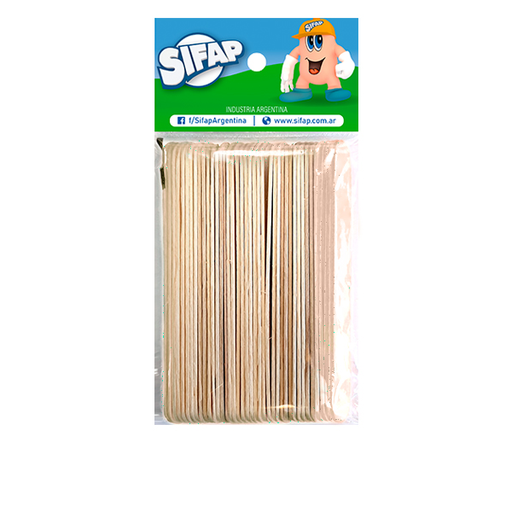 [9999500103] PALITOS DE HELADO SIFAP JUMBO NATURAL X30