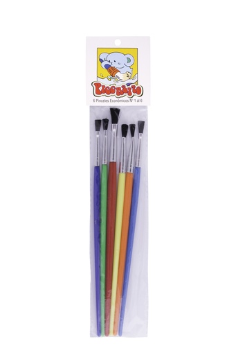 [B2106] PINCEL LAMA PICCASITO ECONOMICO DEL 1 AL 6