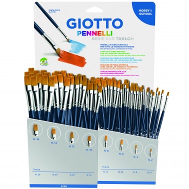 [678000] EXHIBIDOR PINCEL GIOTTO TAKLON SERIE 600 X96