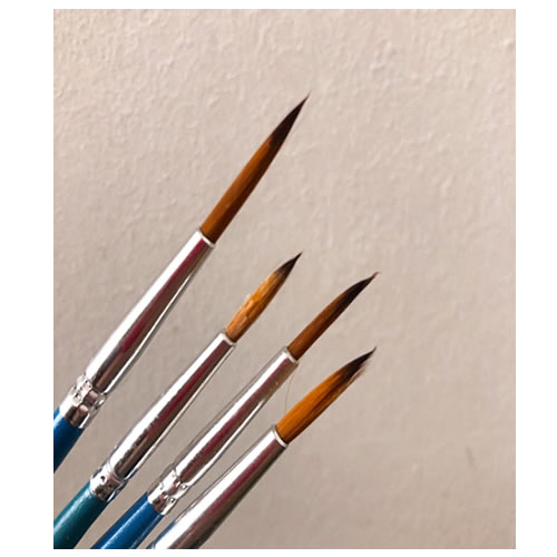 [660-6] PINCEL QUALITY REDONDO N°6 660 SINTETICO MIXTO LIQUIDACION