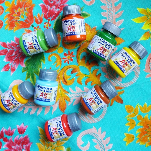 [058704-026] PINTURA PARA TELA AD 40ML COMUN AMARILLO PIEL