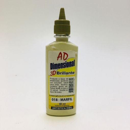 [058706-018] DIMEN.BRILLANTE 3D AD 40ML MARFIL