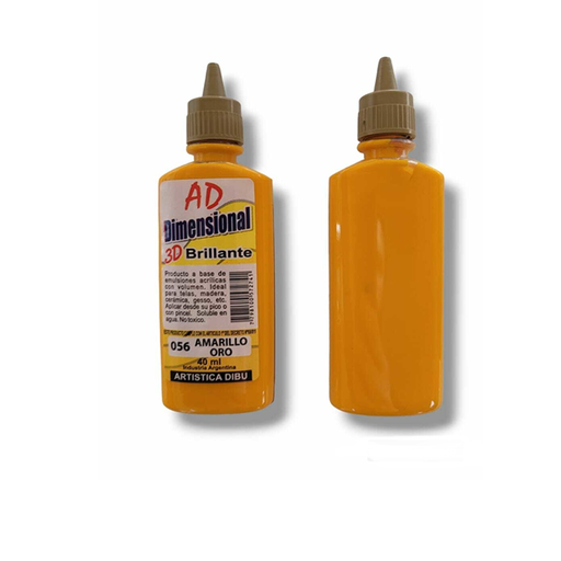 [058706-056] DIMEN.BRILLANTE 3D AD 40ML AMARILLO ORO