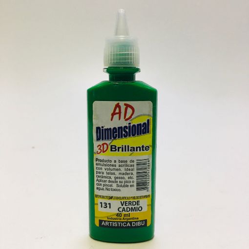[058706-131] DIMEN.BRILLANTE 3D AD 40ML VERDE CADMIO