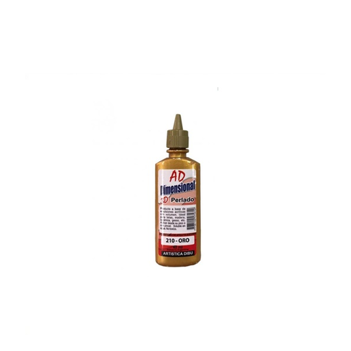 [058707-210] DIMEN.PERLADO 3D AD 40ML ORO