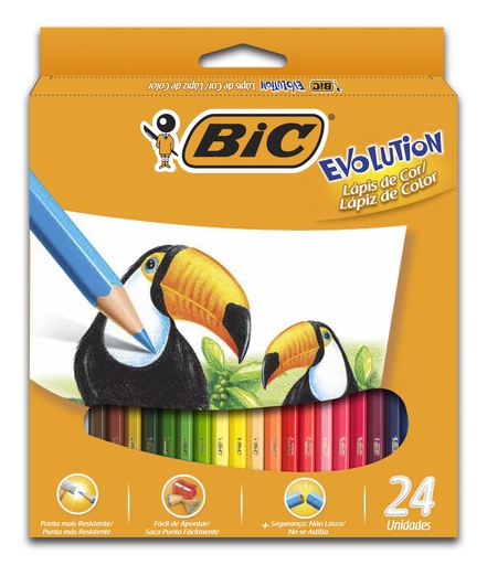 [9026382] PINTURITAS BIC EVOLUTION X24