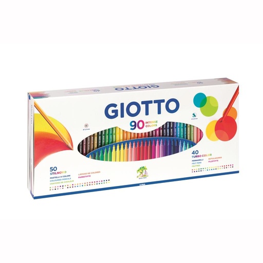 [25750000] PINTURITAS GIOTTO STILNOVO X50 + 40 MARCADORES TUR