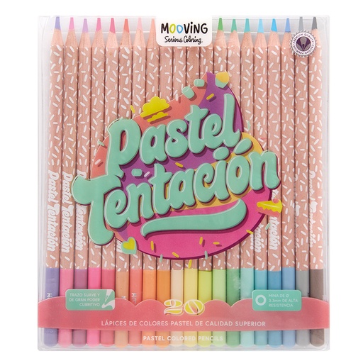 [3011120] PINTURITAS MOOVING X20 PASTEL