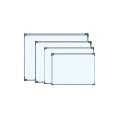 [12600120] PIZARRA DROP BLANCA IMANTADA 60X80 BORDE METAL