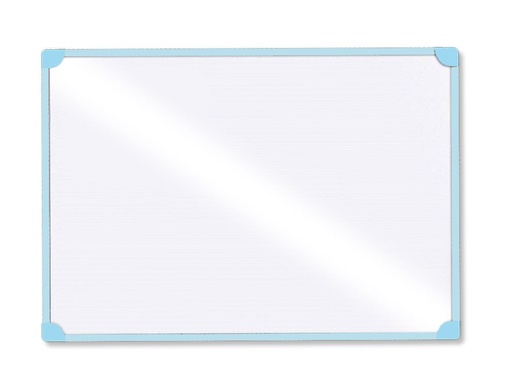 [510-0600CE] PIZARRA LIGGO 30X40 2 EN 1 CELESTE PASTEL