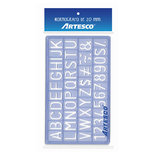 [14603560] PLANTILLA ARTESCO 20MM BLISTER X1