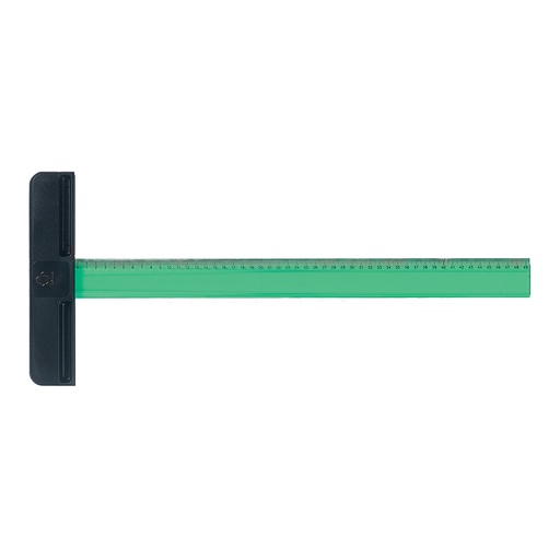 [81150] REGLA PIZZINI T ESTUDIO 50CM DOBLE BISELADA