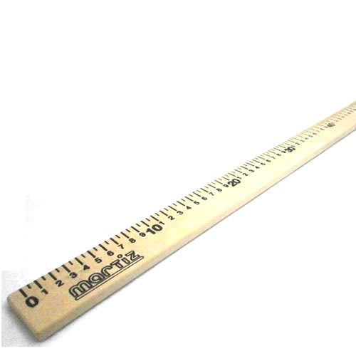 [GDP740] REGLA DE MADERA MDF 1MT