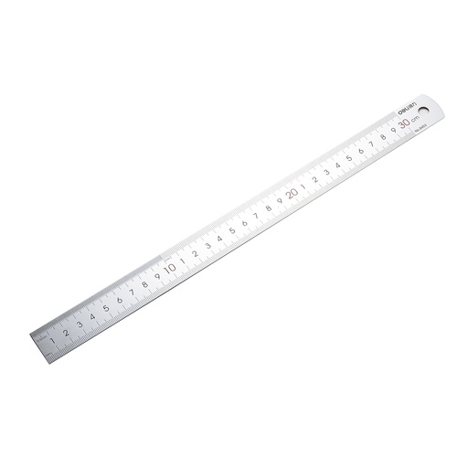 [8463] REGLA ACERO DELI 30CM