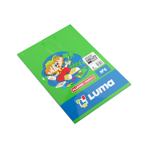 [80-61] REPUESTO LUMA N°6 X 6 HOJAS COLOR