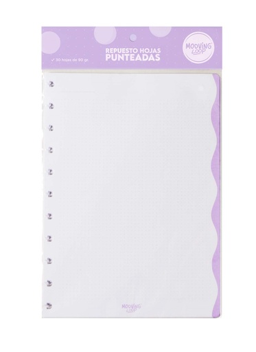 [1712013] REPUESTO MOOVING LOOP A4 30H PUNTEADO