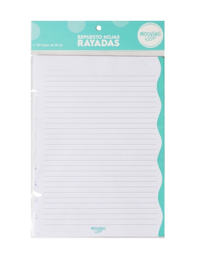 [1712011] REPUESTO MOOVING LOOP A4 30H RAYADO