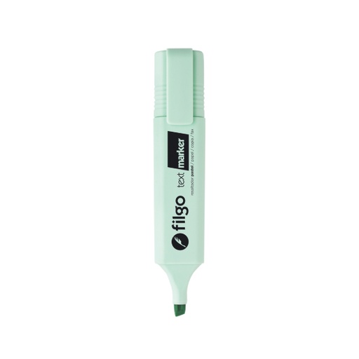[TXM-C12-304] RESALTADOR FILGO CHATO X12 PASTEL VERDE