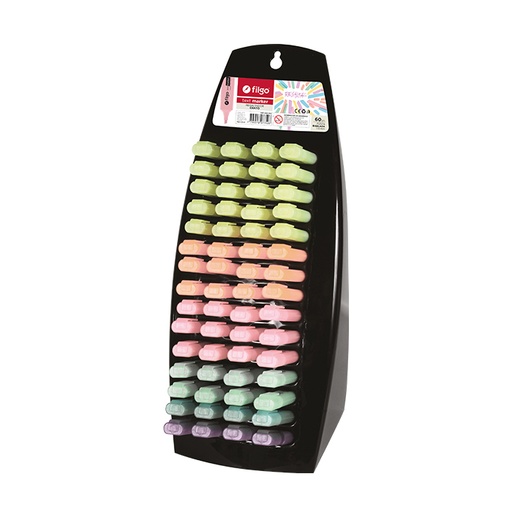 [TXM-D60-PAS] RESALTADOR FILGO X60 PASTEL DISPLAY