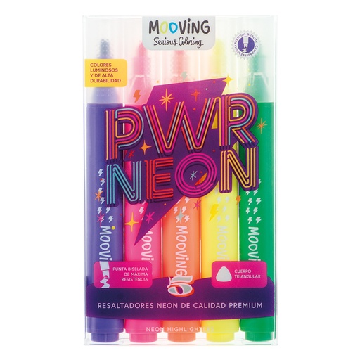 [3051205] RESALTADOR MOOVING NEON X 5