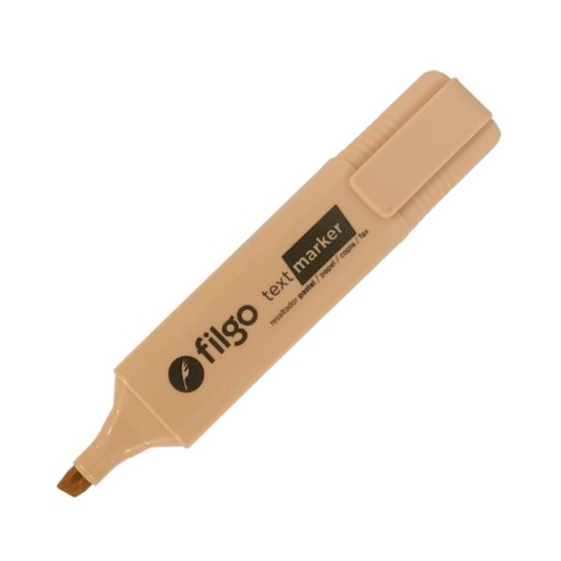 [LTXM-C12-206] RESALTADOR FILGO CHATO X12 PASTEL BEIGE RETRO