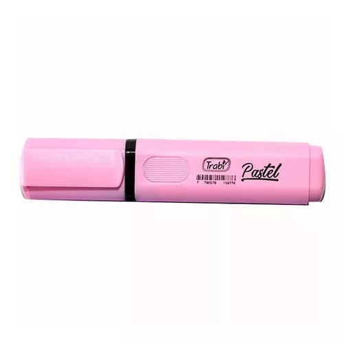 [TR35979] RESALTADOR TRABI PASTEL X10 ROSA