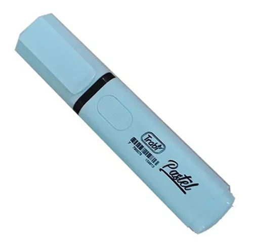 [TR35981] RESALTADOR TRABI PASTEL X10 CELESTE
