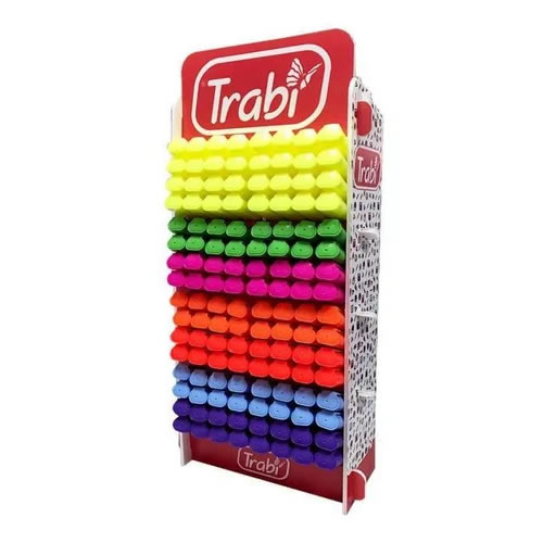 [TR5998] EXHIBIDOR RESALTADOR TRABI X128 SURTIDO