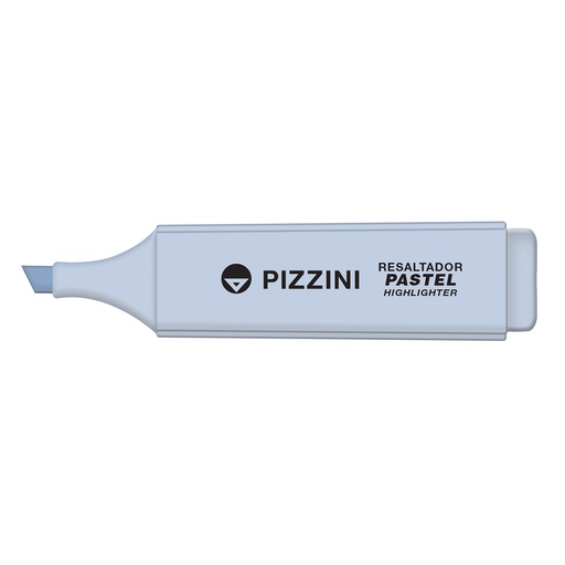 [1280PCE] RESALTADOR PIZZINI PASTEL X10 CELESTE LIQUIDACION