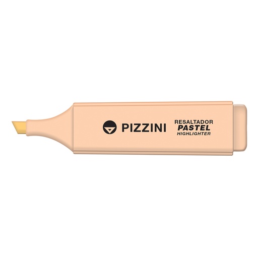 [1280PNA] RESALTADOR PIZZINI PASTEL X10 NARANJA LIQUIDACION