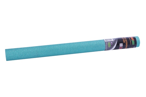 [62-503] ROLLO ADHESIVO LAMA X3M GLITTER TURQUESA