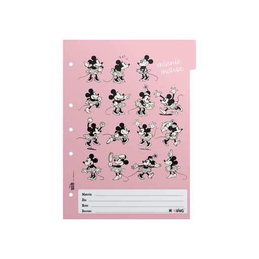 [1102131] SEPARADOR A4 MOOVING MINNIE MOUSE