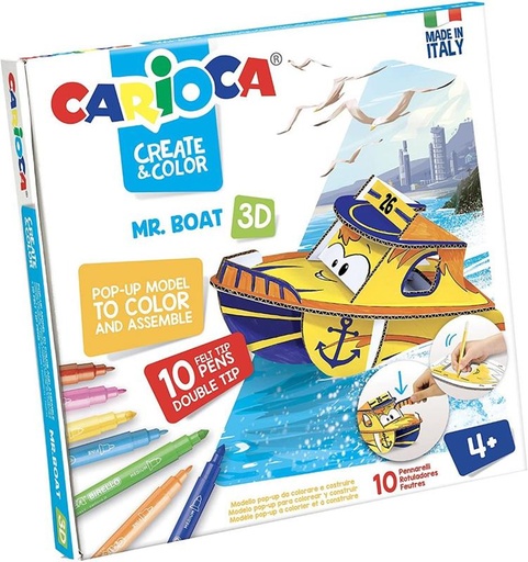 [42905] SET CARIOCA CREATE Y COLOR 3D BARCO DISCONTINUO