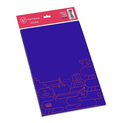 [1001AZ] SOBRE MEDORO 1001 AZUL 125X190 X10