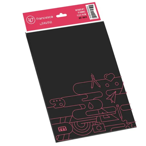 [1001NE] SOBRE MEDORO 1001 NEGRO 125X190 X10