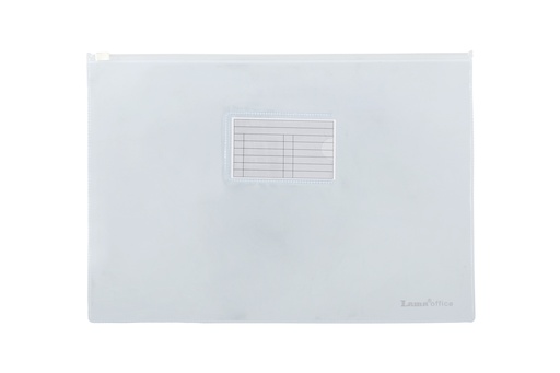 [CH203A4] SOBRE LAMA A4 CIERRE ZIP PVC CRISTAL X12