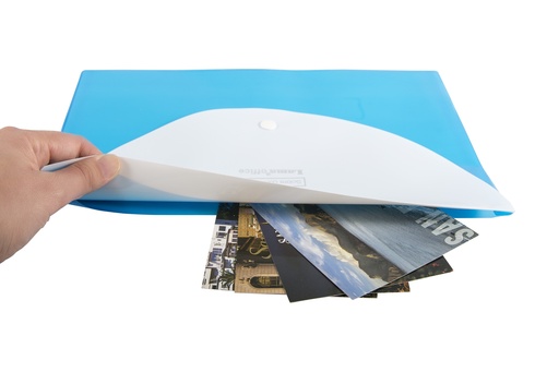 [CH318A4] SOBRE CORREO LAMA DOBLE C/BOTON A4 X12