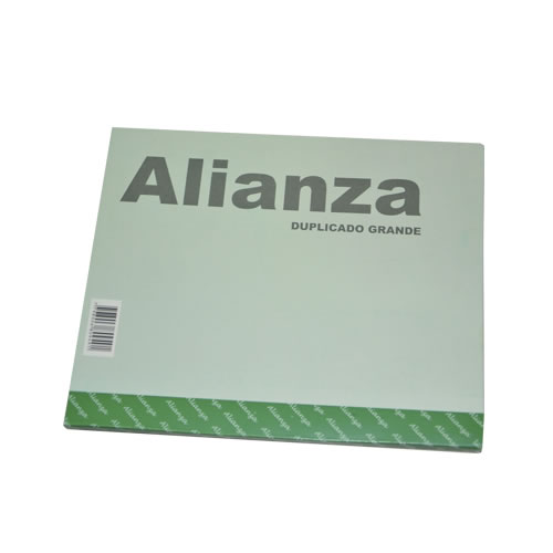 [8206] TALONARIO ALIANZA DUPLICADO GRANDE X5