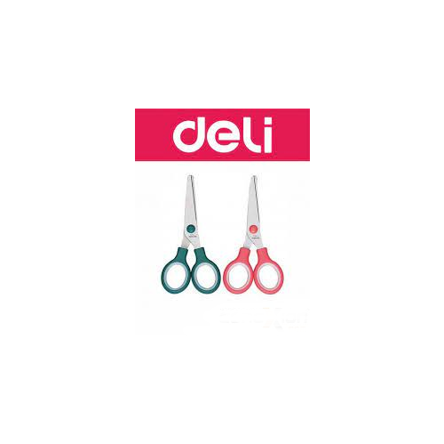 [E6007] TIJERA DELI ESCOLAR 13.2CM