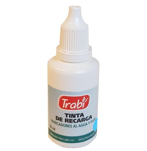 [TR3454] TINTA TRABI FLUO 30CC CELESTE