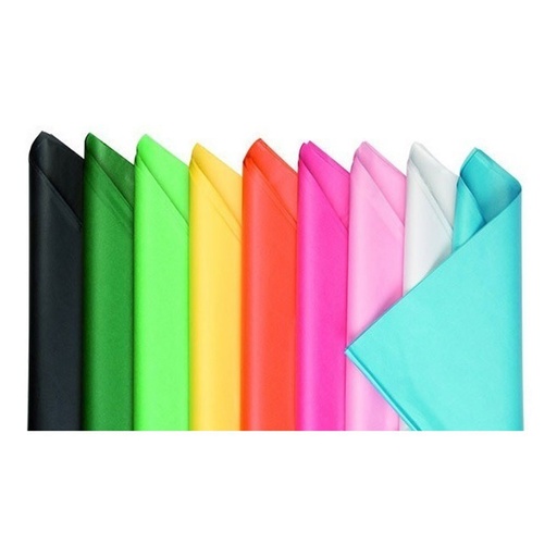 PAPEL SEDA X50 50X70CM LISO AMARILLO