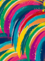[5074] PAPEL PARA REGALO MAG 70X100 X10 5074 PINCELADAS